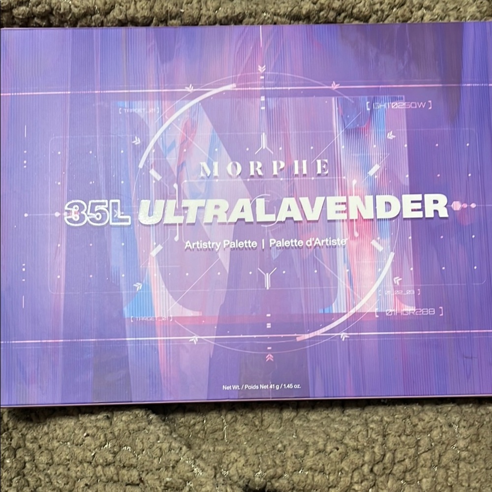 Morphe 35L Ultralavender Artistry Palette